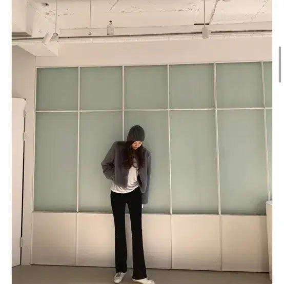 [BUNJANG] Frost J Winter Seven Days Bootcut Pants / 프로스트제이 윈터 세븐데이즈 부츠컷 팬츠 (블랙,short)