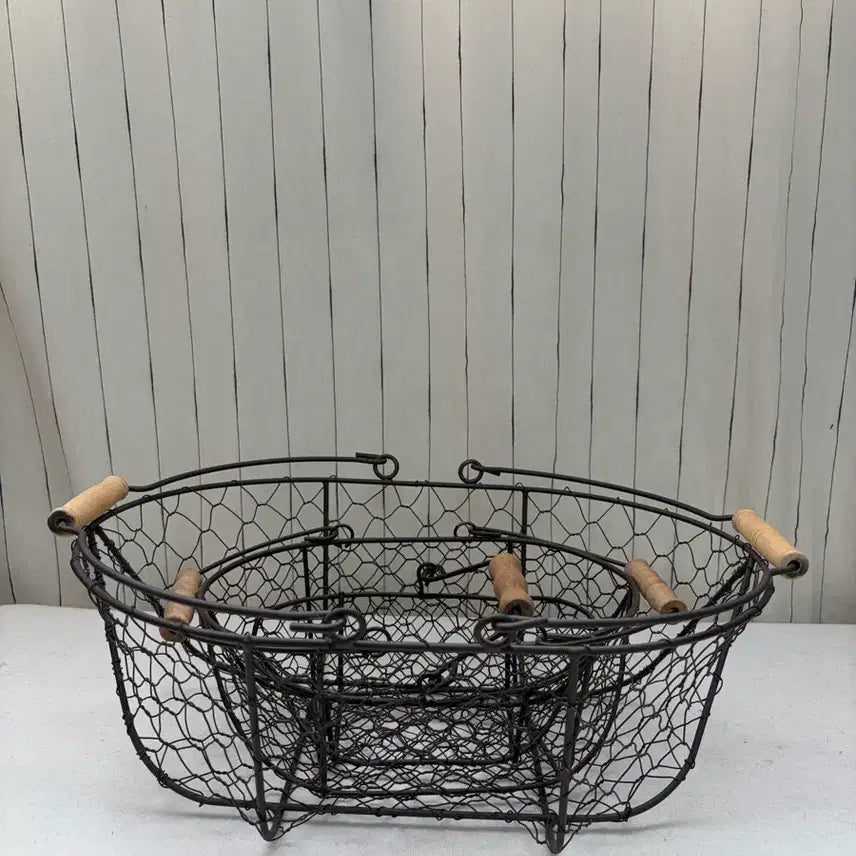 [BUNJANG] Vintage Iron Basket Set / 빈티지철재바구니세트