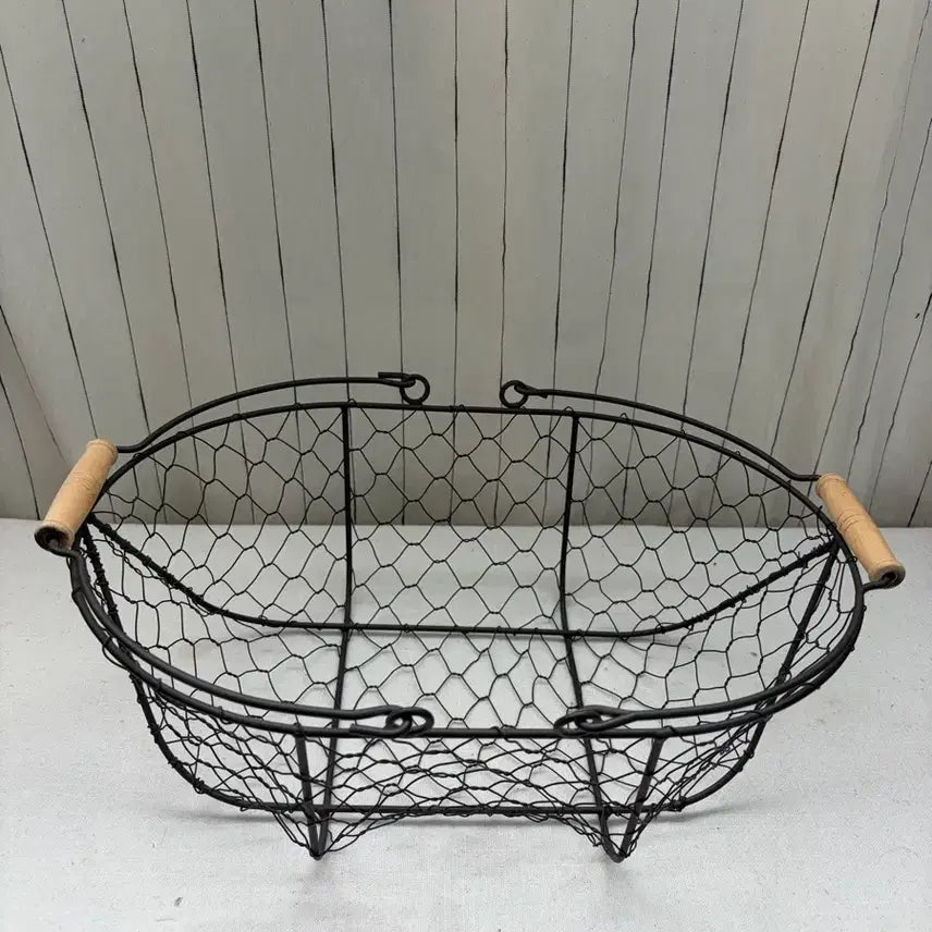 [BUNJANG] Vintage Iron Basket Set / 빈티지철재바구니세트