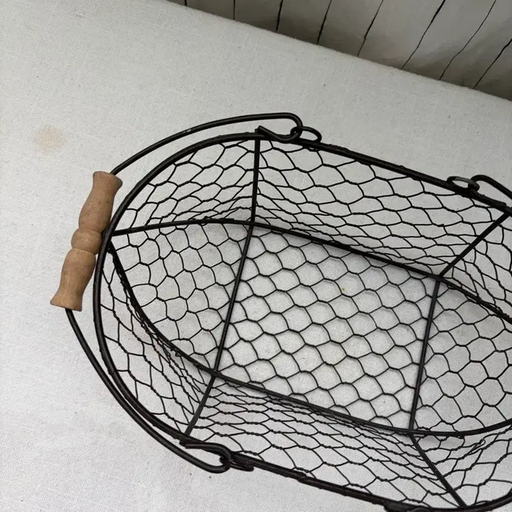 [BUNJANG] Vintage Iron Basket Set / 빈티지철재바구니세트