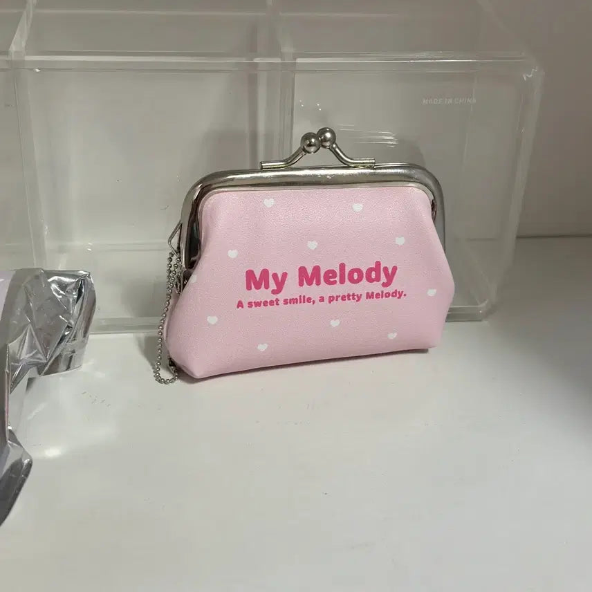 [BUNJANG] Sanrio My Melody Gamaguchi Coin Purse / 일본 산리오정품 에모큥 마이멜로디 가마구치 동전지갑