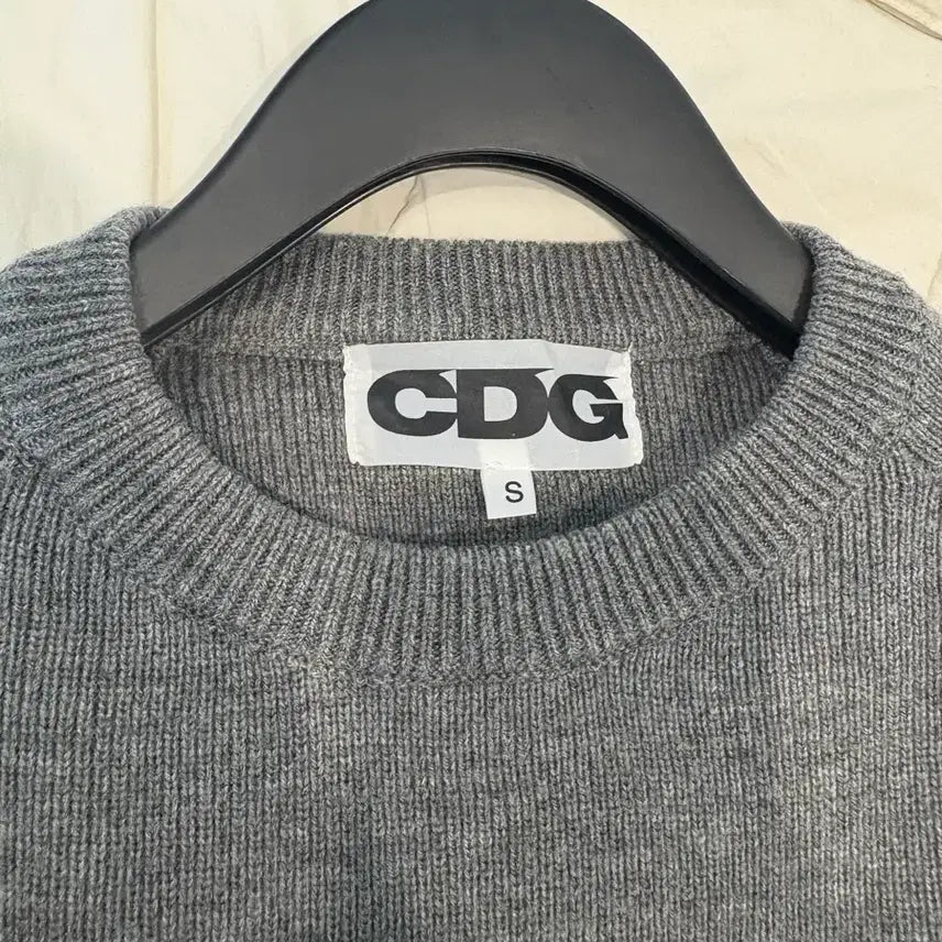 [BUNJANG] Comme des Garçons Knit Sweater - Grey (Size S) / CDG 니트 그레이 s사이즈