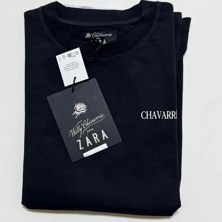 [SOLD OUT] 윌리차바리아 자라 반팔 블랙,네이비