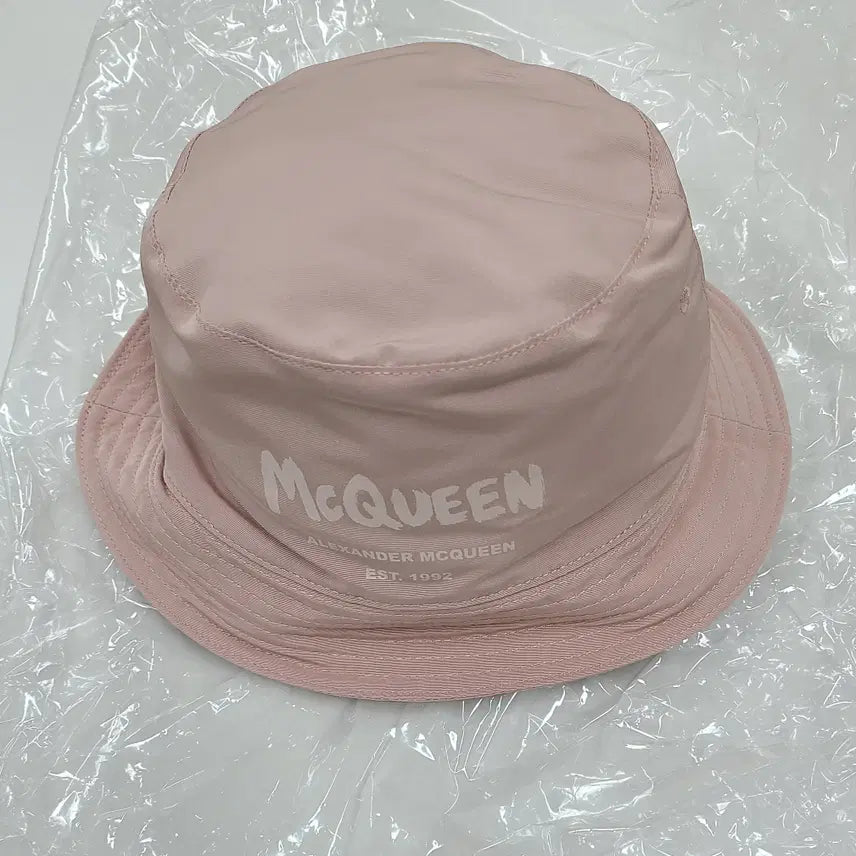 [BUNJANG] Alexander McQueen Bucket Hat Pink XL / 알렉산더맥퀸 버킷햇 핑크 사이즈XL