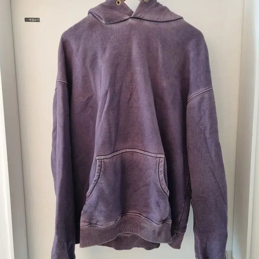 [BUNJANG] Blind Files Purple Hoodie / [2] 블라인드파일즈 퍼플 네이비 후드