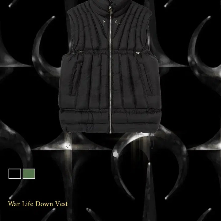 [SOLD OUT] 떠그클럽 24FW war life down vest 3