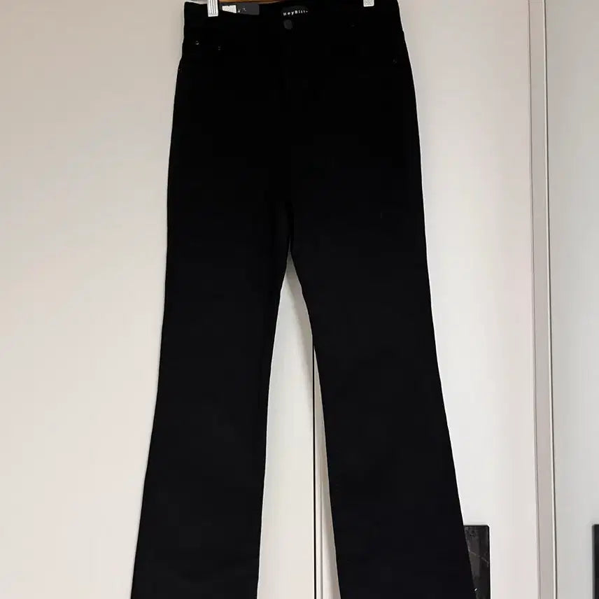 [BUNJANG] Black Bootcut Pants / 블랙 부츠컷 팬츠(새상품 택 달려있음)