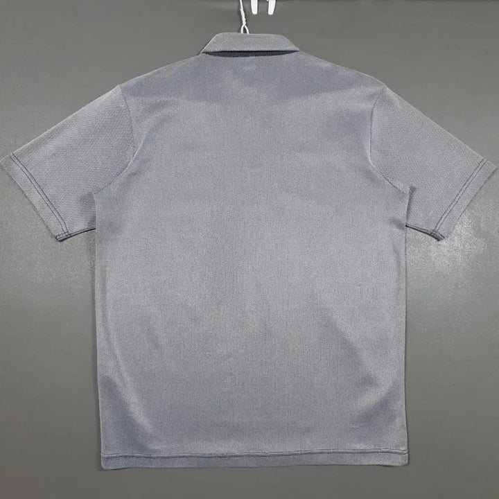 [BUNJANG] TaylorMade Golf Button-Down Polo Shirt (Gray) / M (95) 테일러메이드 골프 버튼다운 반팔 카라티 폴로 셔츠 그레이