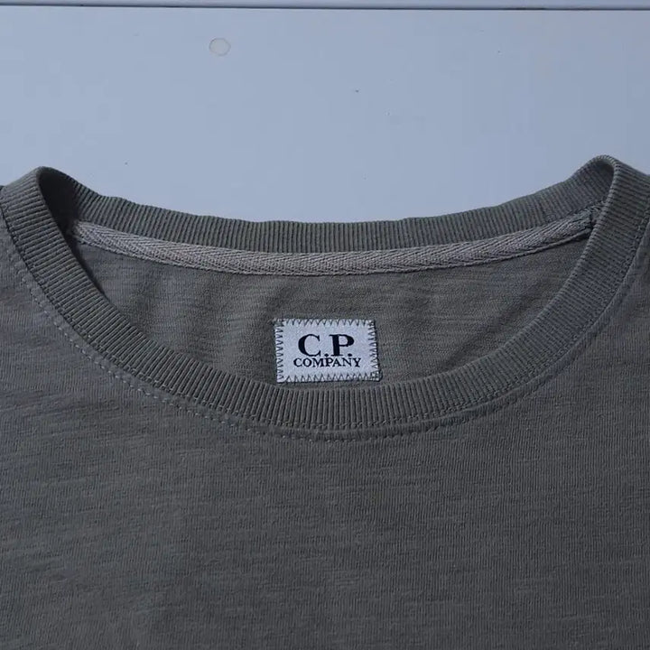 [SOLD OUT] Cp씨피컴퍼니 팔 포켓 긴팔 티셔츠 카키