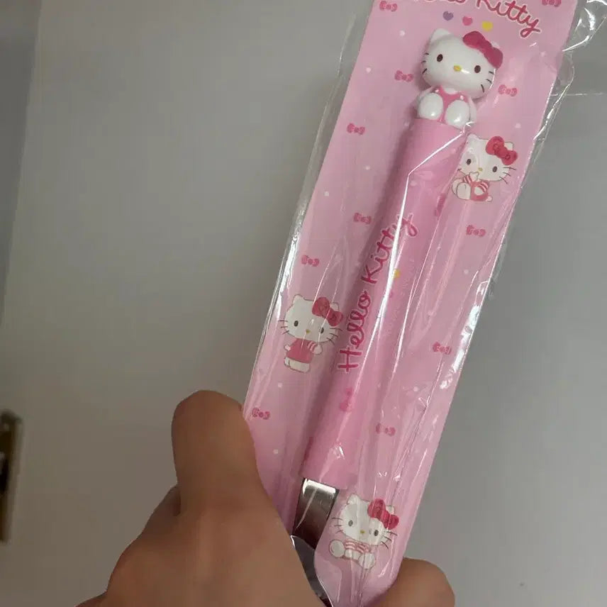 [BUNJANG] Sanrio Hello Kitty Spoon and Chopsticks Set / 산리오 헬로키티 스푼 수저 미개봉 판매