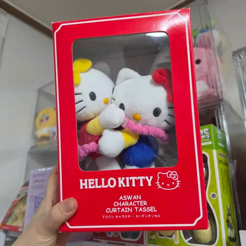 [BUNJANG] Kitty Curtain Holder / 고전키티 커튼 홀터
