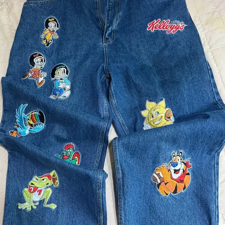 [SOLD OUT] 위캔더스 켈로그 데님 팬츠
