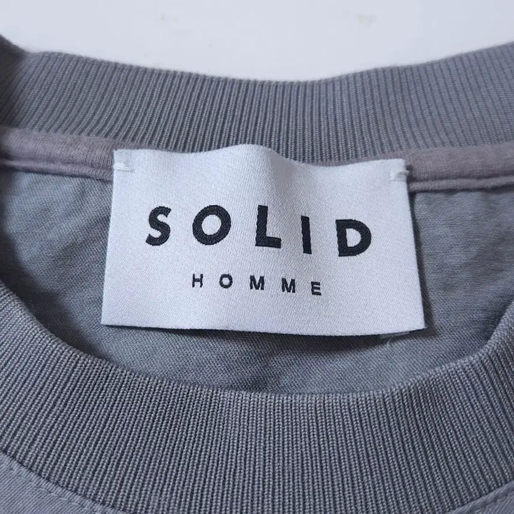 [SOLD OUT] 솔리드옴므 반팔티셔츠