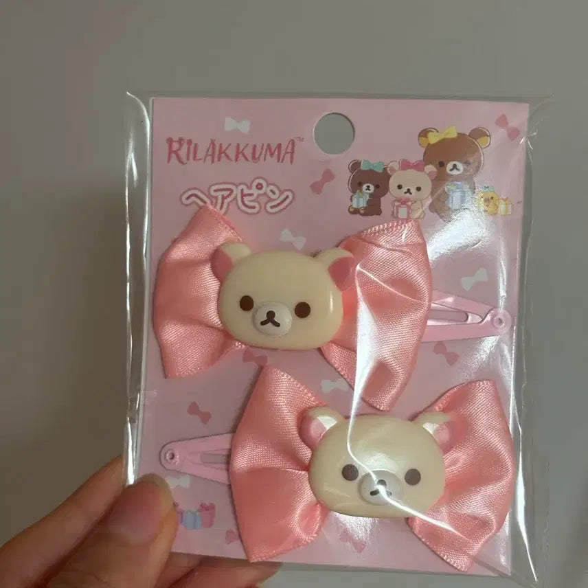 [BUNJANG] Kori Rakku Hairpin Unopened / 코리락쿠마 헤어핀 머리핀 미개봉