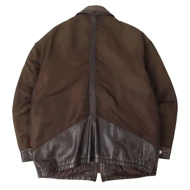 [BUNJANG] Modus Vivendi Vintage Cow Leather Jacket / 90s modus vivendi 빈티지 카우레더 자켓