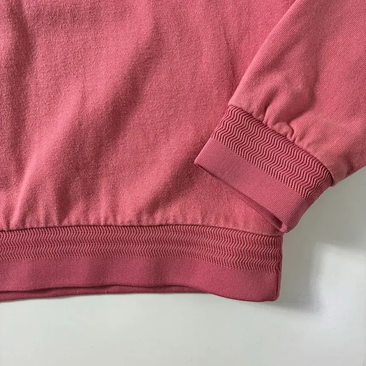 [BUNJANG] Solid Homme Cotton Pigment Pink Sweatshirt / Solid homme  솔리드 옴므 코튼 피그먼트 핑크 맨투맨