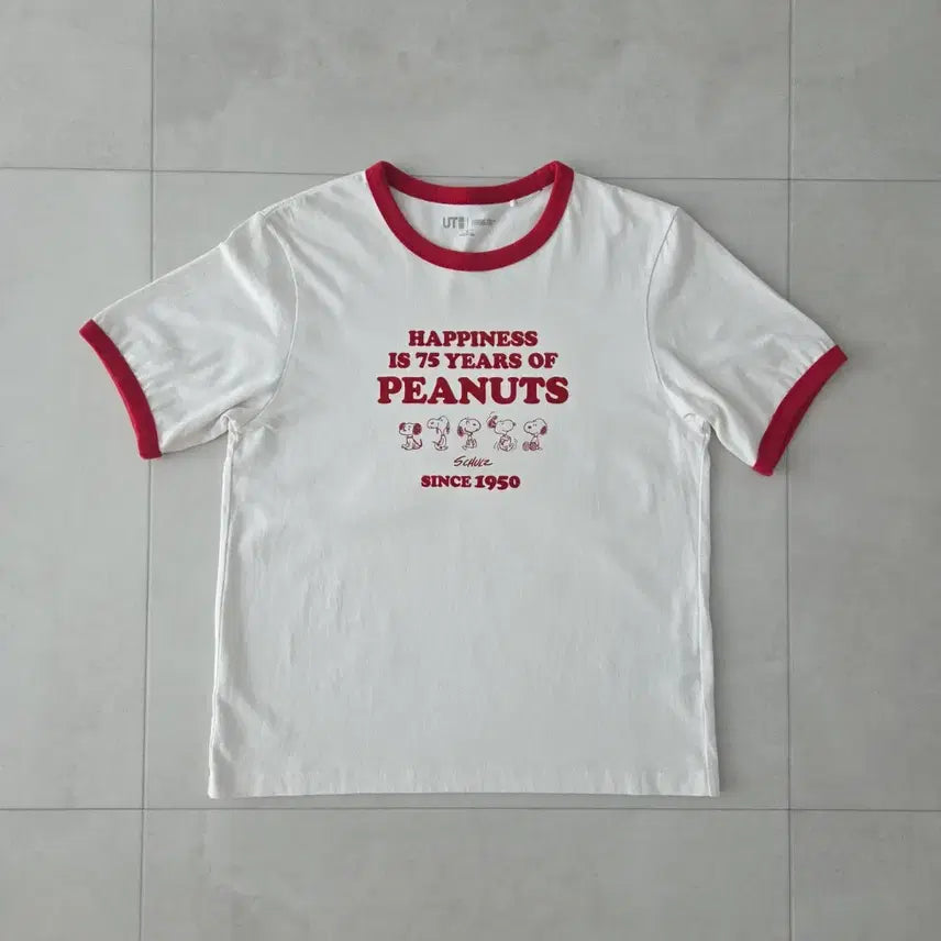 [BUNJANG] Uniqlo PEANUTS UT Tee / [M] PEANATS UT TEE 피너츠 UT 티셔츠