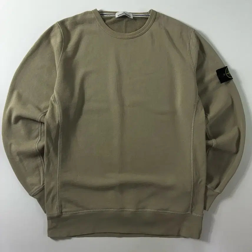 [SOLD OUT] Stone island  스톤 아일랜드 코튼 올리브그린 맨투맨
