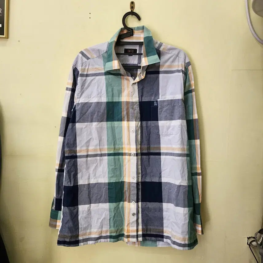 [BUNJANG] Daks Checkered Shirt / [ 105 ] 닥스 체크 셔츠