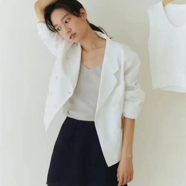 [BUNJANG] Tannat Wave Skirt Navy / (새상품)타낫 웨이브 스커트 네이비 tannat wave skirt