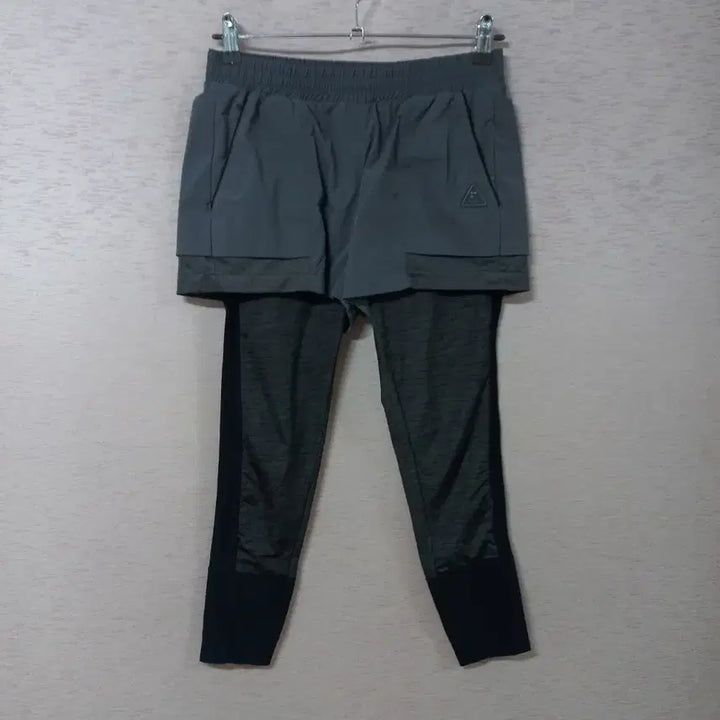 [BUNJANG] B4-15 K2 Gray Leggings Shorts / B4-15/K2 그레이 레깅스 반바지