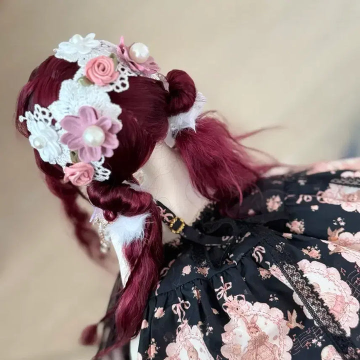 [BUNJANG] MSD Doll Custom Wig / 구체관절인형 msd 제작가발