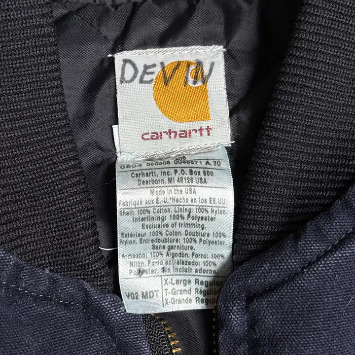 [BUNJANG] Carhartt MDT Vest Jacket / 칼하트 v02 MDT 베스트자켓