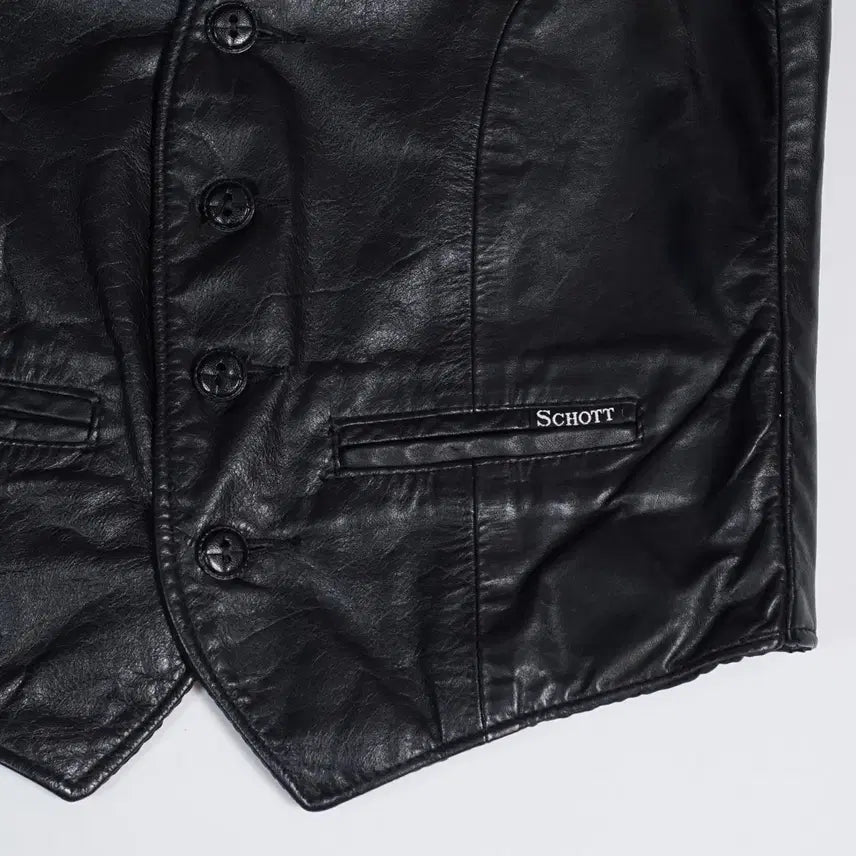 [SOLD OUT] 쇼트 USA Sportswear 레더 베스트
