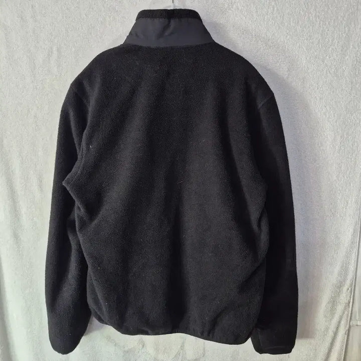 [BUNJANG] National Geographic Black Fleece Jacket / 85 내셔널지오그래픽 검정색 플리스 점퍼