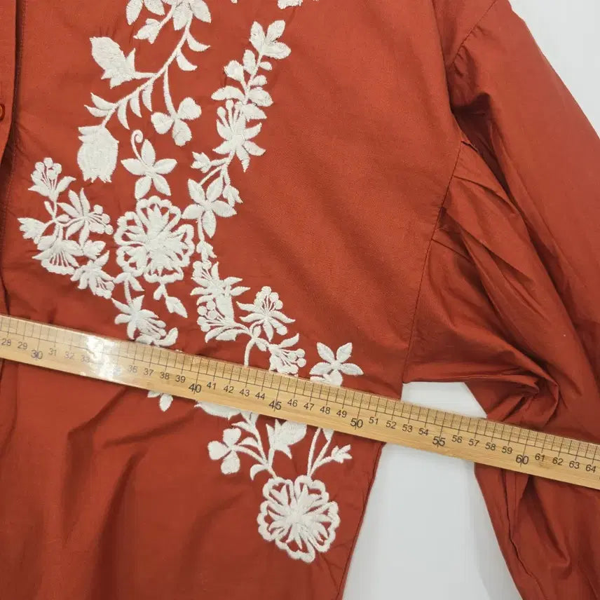 [BUNJANG] ZARA Embroidered Blouse / ZARA 자수 블라우스 (보헤미안 무드) [B30689]