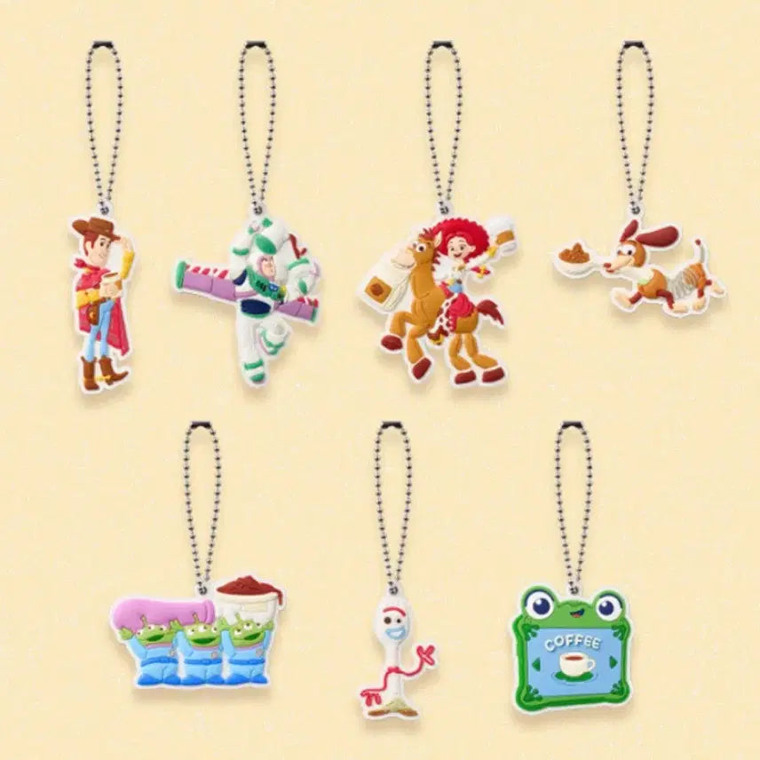 [BUNJANG] Starbucks Toy Story Accessory Charms Bundle Set / (새제품)스타벅스 토이스토리 악세사리 참