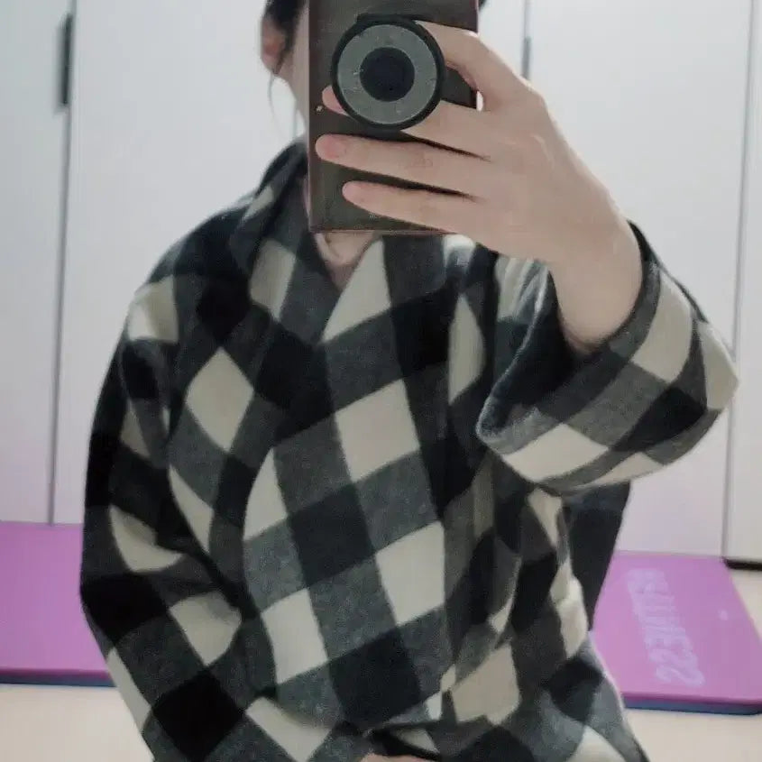 [BUNJANG] ZARA Short Wool Coat / 자라 편하게 걸치는  숏 모직 코트