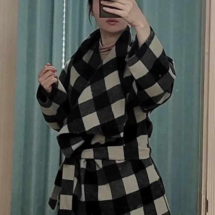 [BUNJANG] ZARA Short Wool Coat / 자라 편하게 걸치는  숏 모직 코트