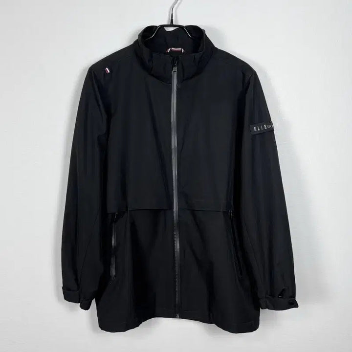 [BUNJANG] Elle Sport Black Windbreaker Jacket / 엘르 스포츠/블랙 바람막이 자켓 점퍼 L 100/라덴