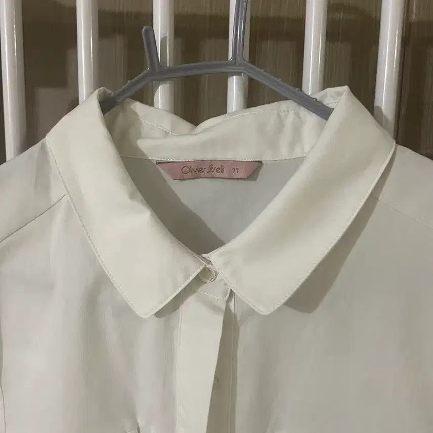 [BUNJANG] Olivia Strehl White Shirt (Size 66) / 올리비아스트렐 흰셔츠 66 팝니다