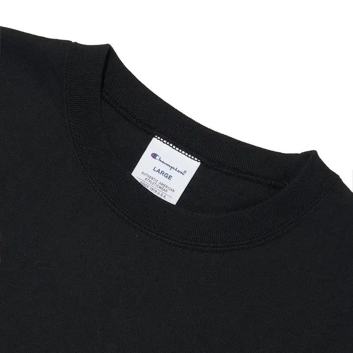 [SOLD OUT] 챔피온 블랙 포켓 반팔티 라지 티셔츠 L 팝니다 새상품