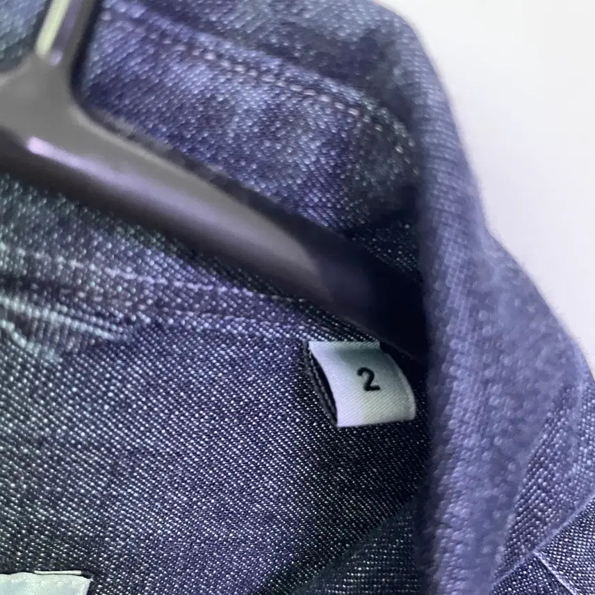 [SOLD OUT] [2] 인더로우 WASHED DENIM SHIRT - Blue Black