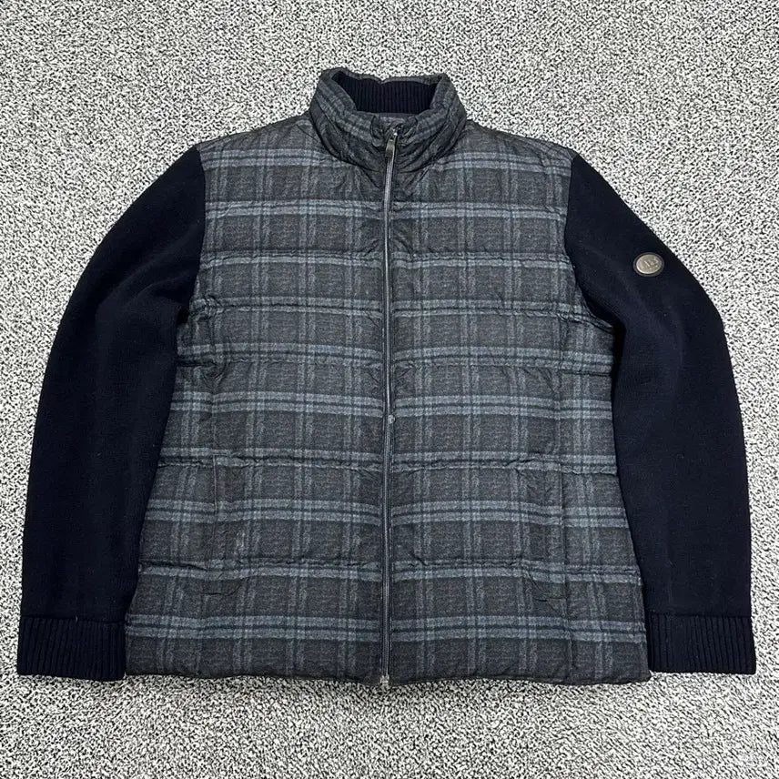 [BUNJANG] Daks Premium Goose Down Knit Padded Jacket / >정품 닥스 니트패딩 구스다운 프리미엄 자켓