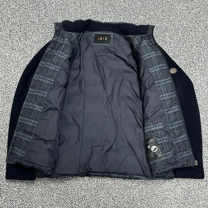 [BUNJANG] Daks Premium Goose Down Knit Padded Jacket / >정품 닥스 니트패딩 구스다운 프리미엄 자켓