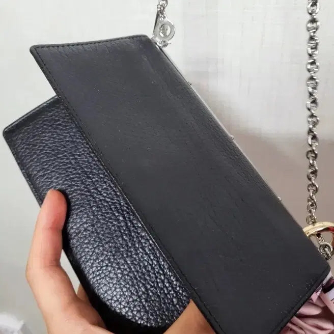 [BUNJANG] Louis Quatorze Black Chain Shoulder Bag / 루이까또즈 블랙 체인 숄더백