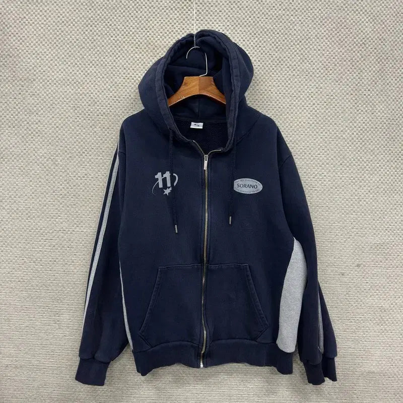 [BUNJANG] Sora No Yakgimo Hooded Zip-up Jacket / 소라노 약기모 후드집업 L M16261