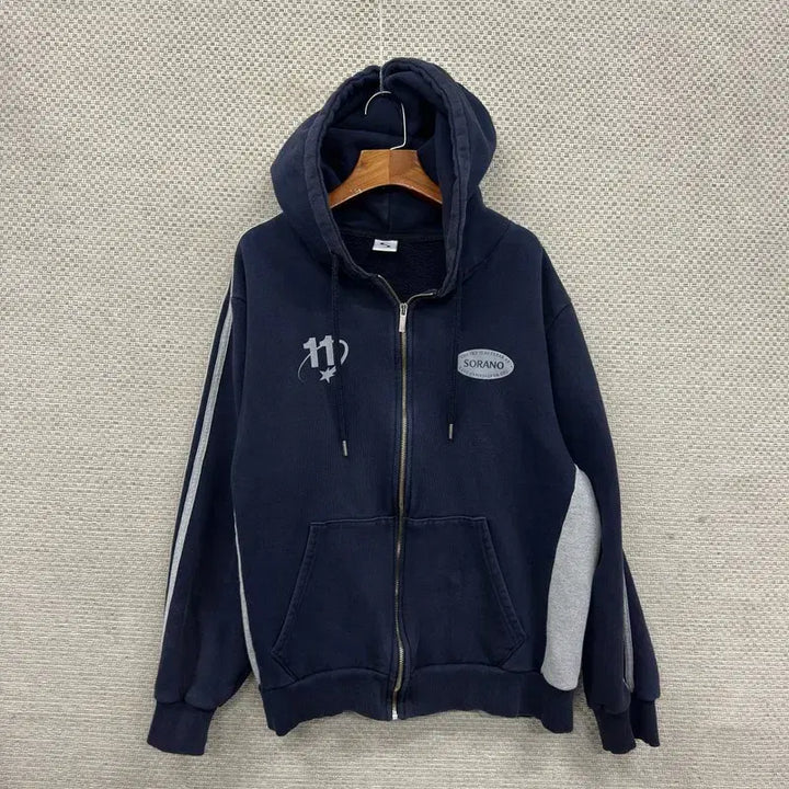 [BUNJANG] Sora No Yakgimo Hooded Zip-up Jacket / 소라노 약기모 후드집업 L M16261