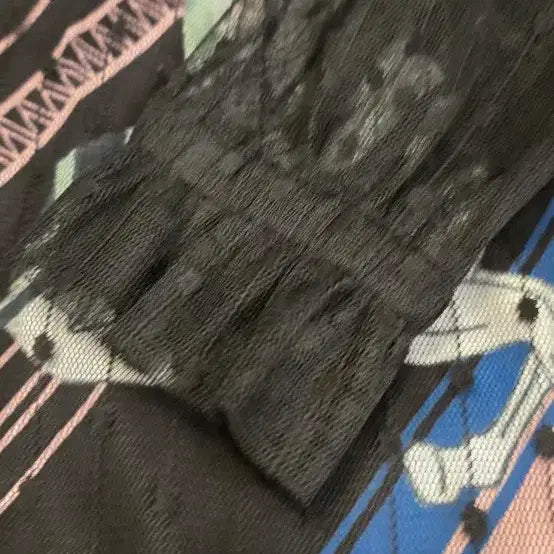 [BUNJANG] Doho Mesh Blouse / 도호 메쉬 블라우스 66 66 반 사이즈