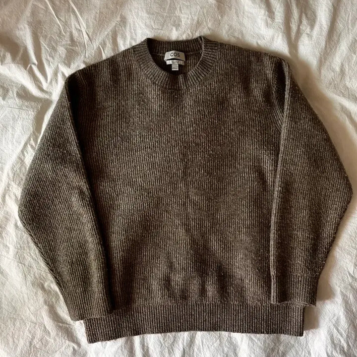 [BUNJANG] COS Brown Knit Sweater / COS 코스 브라운 니트
