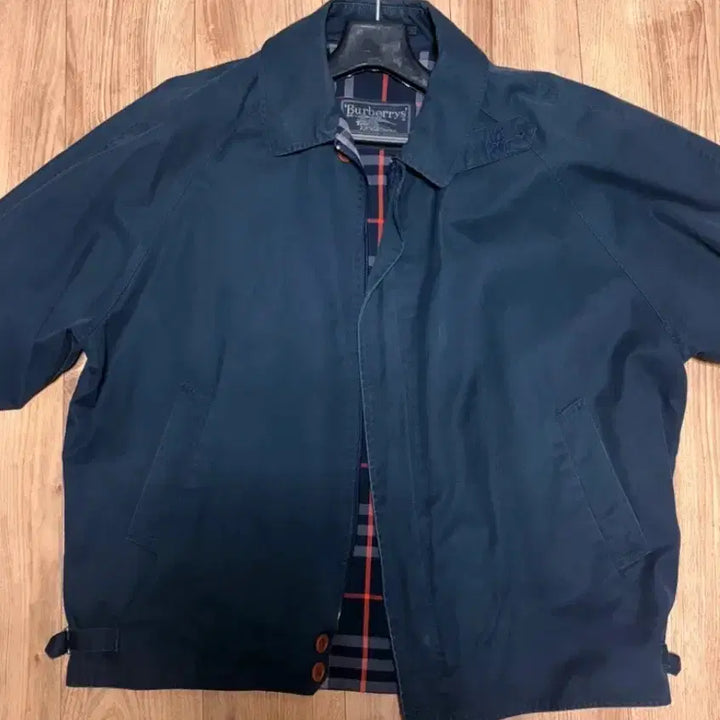 [BUNJANG] Burberry Navy Blouson Jacket / 버버리 네이비 블루종 자켓