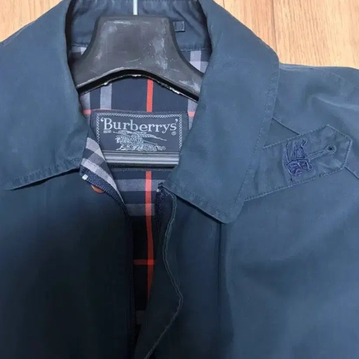 [BUNJANG] Burberry Navy Blouson Jacket / 버버리 네이비 블루종 자켓