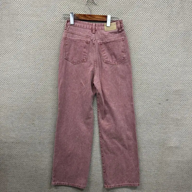 [SOLD OUT] 빈티지 와이드핏 핑크 청바지 XS M16153