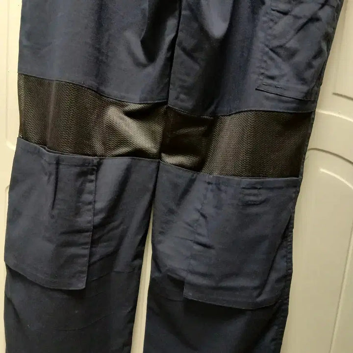 [BUNJANG] Navy Work Pants 110 Size / 작업복 디자인바지 네이비 110사이즈