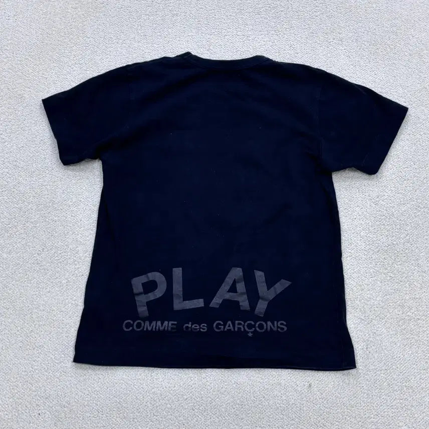 [BUNJANG] Comme des Garcons Heart Patch Short Sleeve T-shirt / L 꼼데가르송 하트패치 반팔 티셔츠 0409E