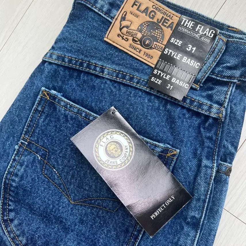 [BUNJANG] Flag Straight Fit Jeans / 청바지 31사이즈 새상품